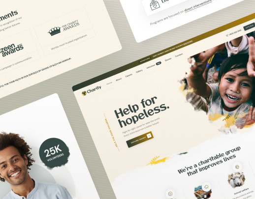 Charity Landing Page